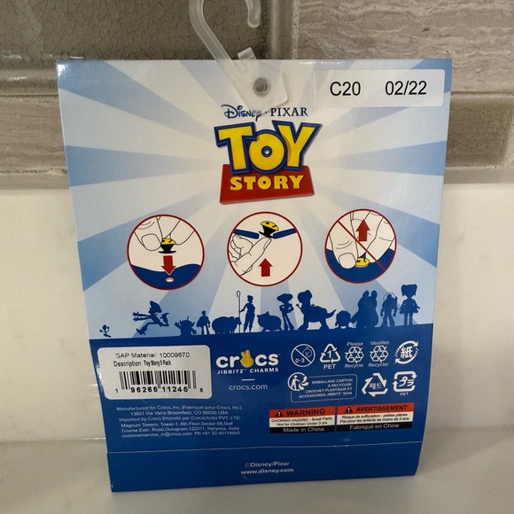 CROCS Toy Story Jibbitz Charms ππSet of 6 - Picture 3 of 5